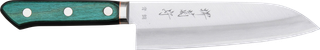 Santoku Kawamura Aoki Verde 165mm